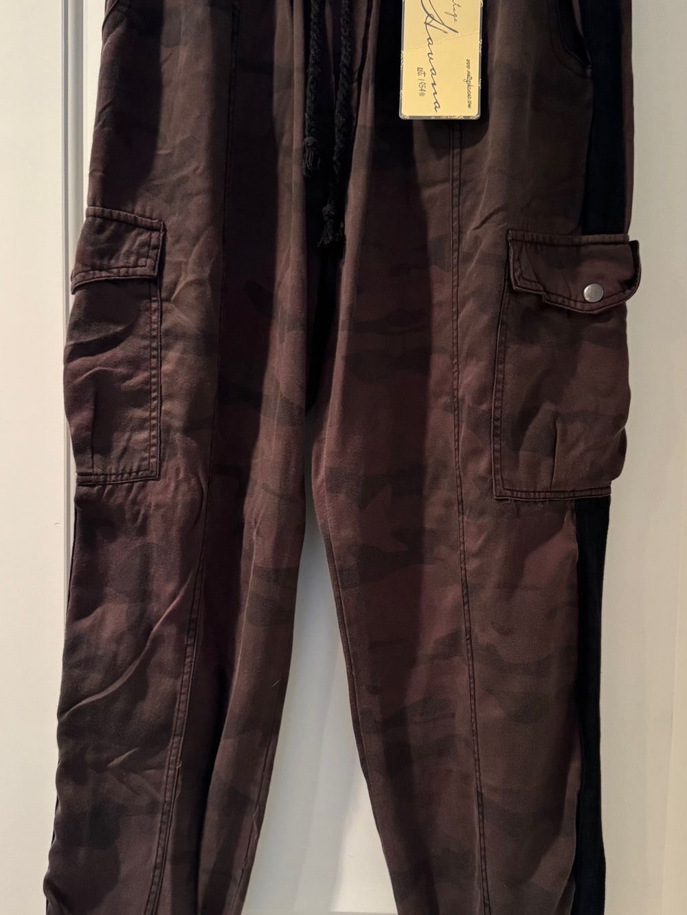 Vintage Havana Women’s Brown Camouflage Cargo Pants